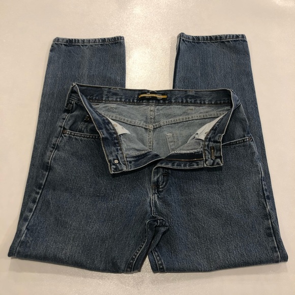 2 PAIR MEN’S LEE JEANS REG FIT STRAIGHT LEG 34x30 - Picture 5 of 7